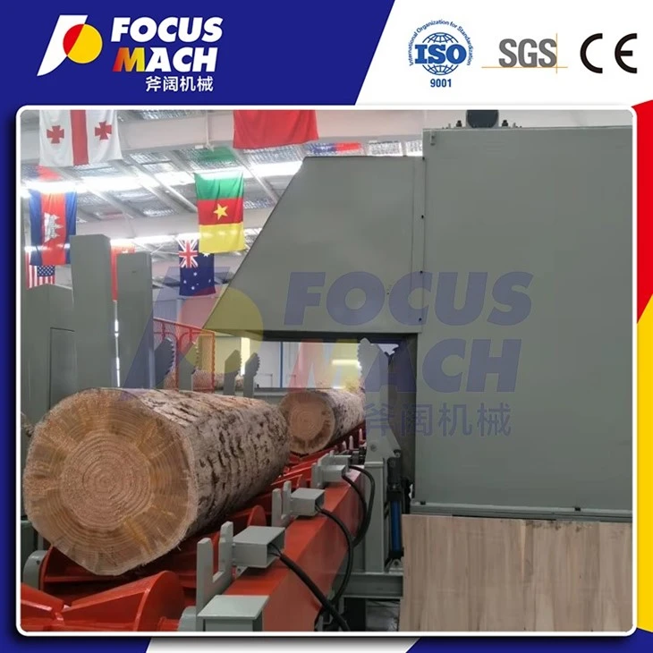 Automatic Wood Log Cutting Saw