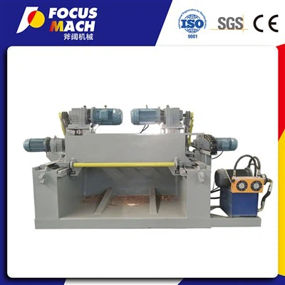 آلة تقشير دوارة عديمة الدوران مع قصاصة في ثناي جهد